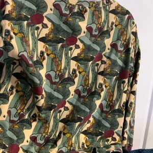 Kate Quinn Multicolor Botanical Long Sleeve Tee